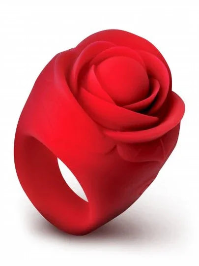 Rose Ring Discreet Finger Vibrator Sex On the Go Rose Ring Discreet Finger Vibrator Sex On the Go