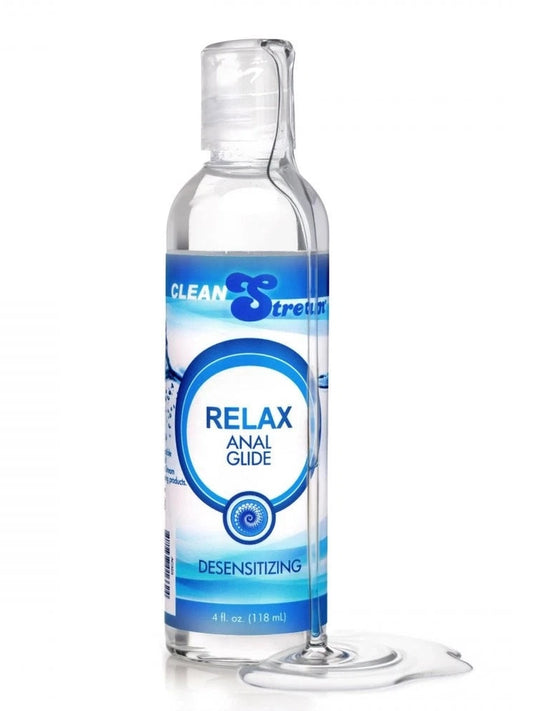 CleanStream Relax Anal Glide Desensitizing Lube Lubricant 4 oz