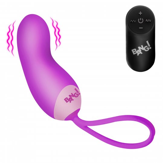 Silicone Mini Vibe w/ Remote - Purple or Pink