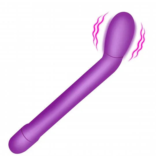 Purple toy with pink sparkles on a white background