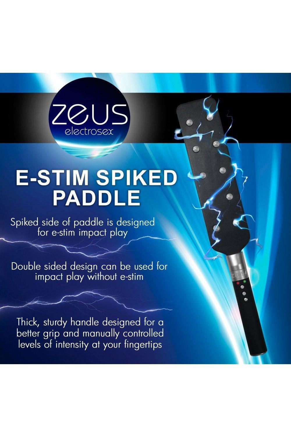 E-stim Spiked Paddle - Sex On the Go