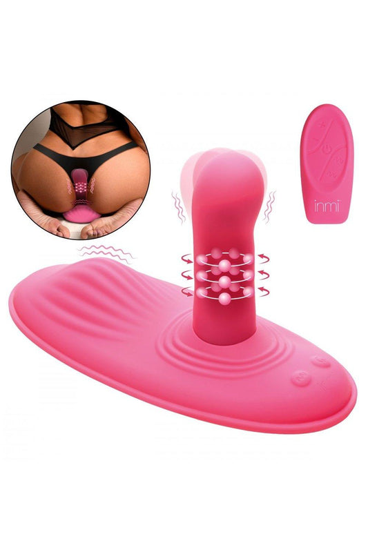 Spin n' Grind Rotating and Vibrating Silicone Sex Grinder - Sex On the Go