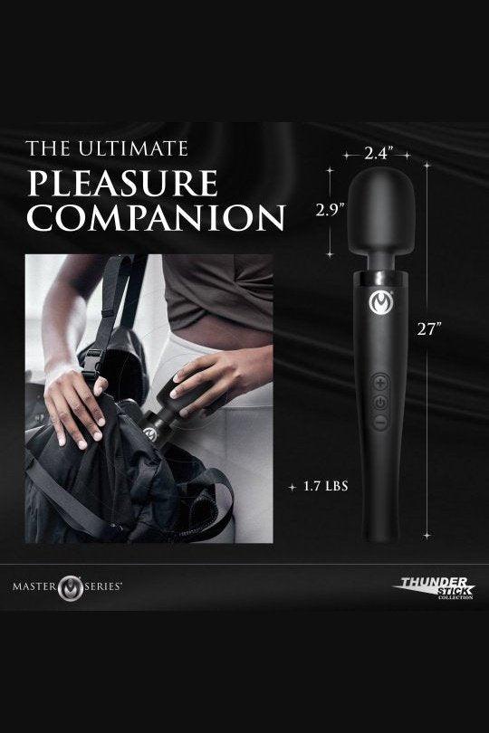 Thunderstick Pro Silicone Wand Massager - Sex On the Go