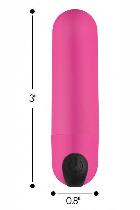 Vibrating Bullet with Remote Control- Pink, Black, Purple, Blue - Sex On the Go