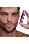 10X Rechargeable Vibrating Metallic Bullet - Purple - Sex On the Go