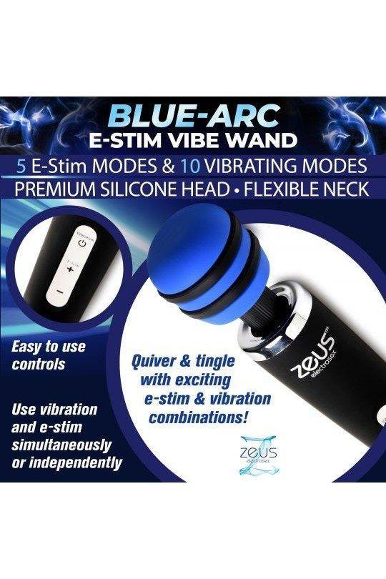 Blue-Arc E-Stim Vibrating Wand - Sex On the Go