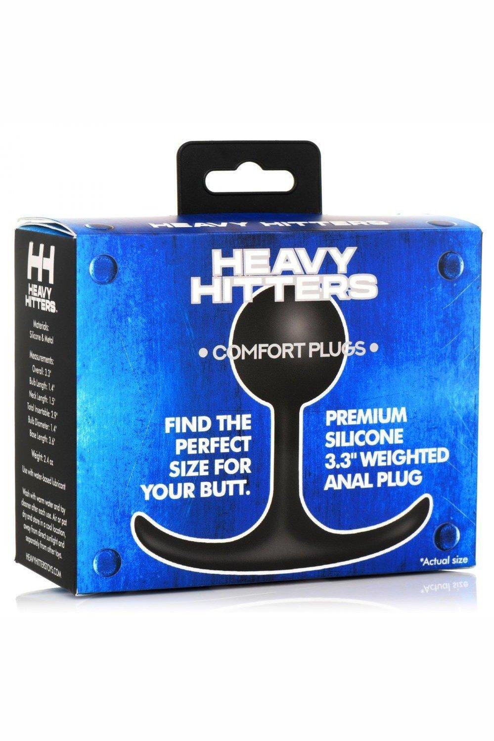 Premium Silicone Weighted Anal Plug -S-XL - Sex On the Go