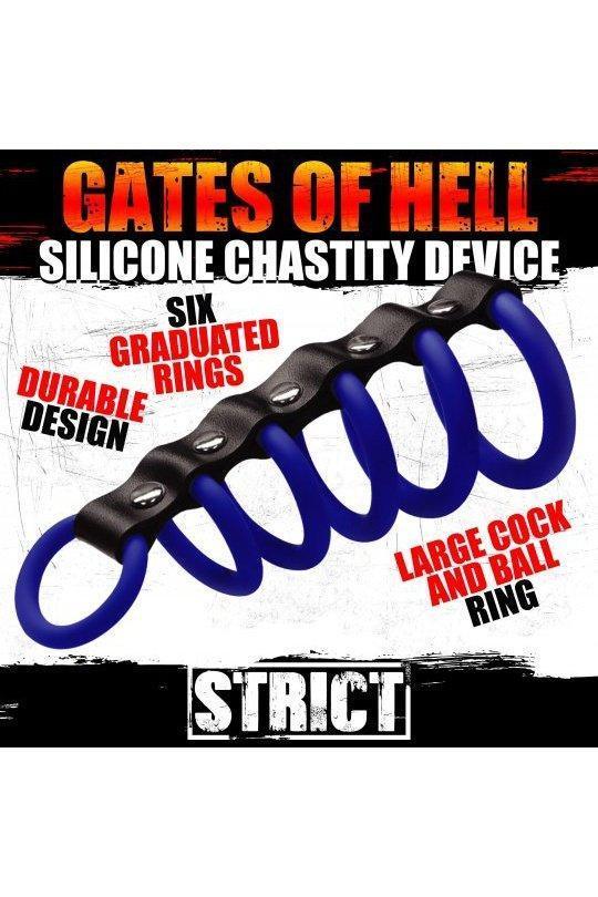 Silicone Gates of Hell Chastity Device - Sex On the Go