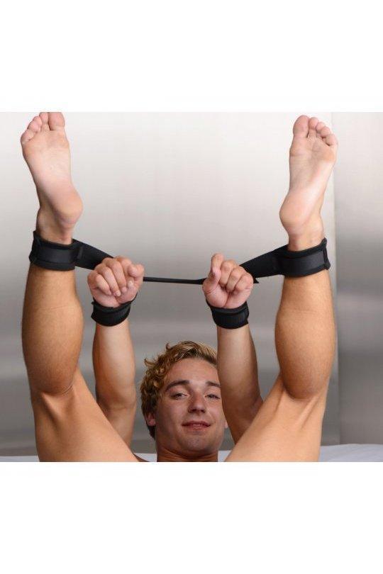 4 Cuff Adjustable Hog Tie Restraint Strap Sex On the Go 4 Cuff Adjustable Hog Tie Restraint Strap Sex On the Go