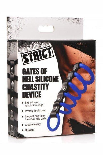 Silicone Gates of Hell Chastity Device - Sex On the Go