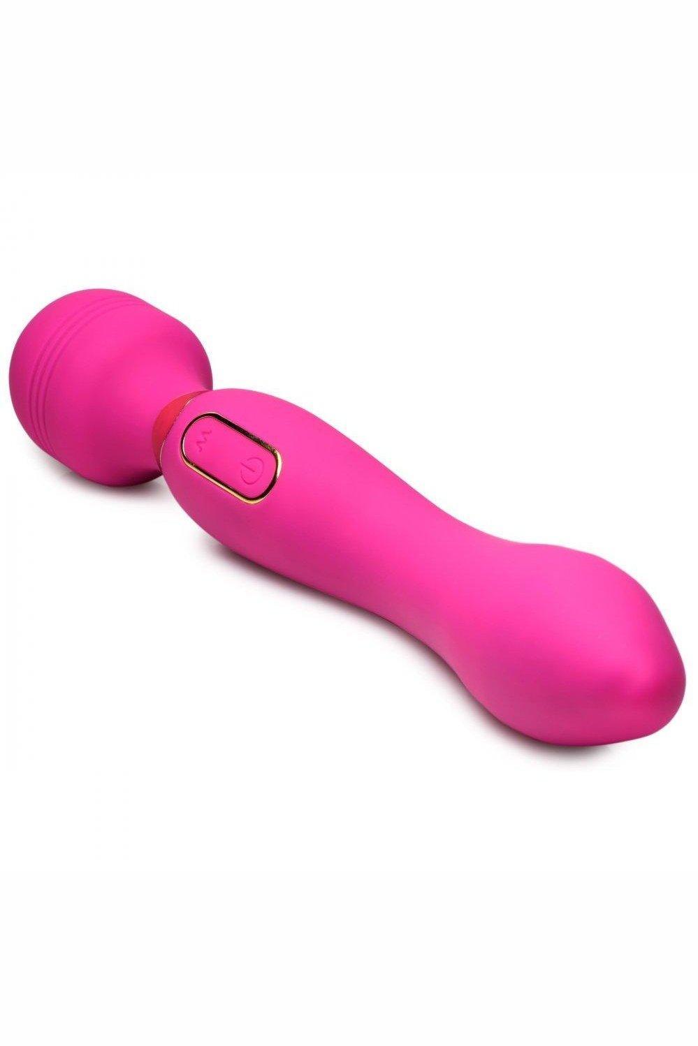 Ultra G-Stroke Come Hither Vibrating Silicone Wand - Sex On the Go
