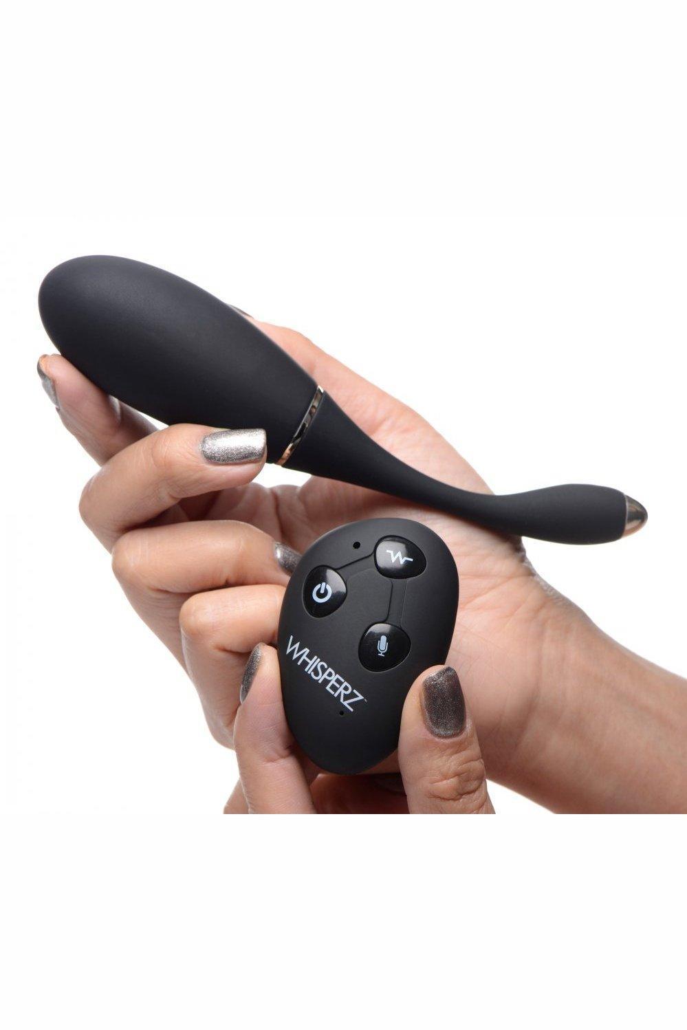 Voice Activated 10X Vibrating Egg with Remote Control - Sex On the Go
