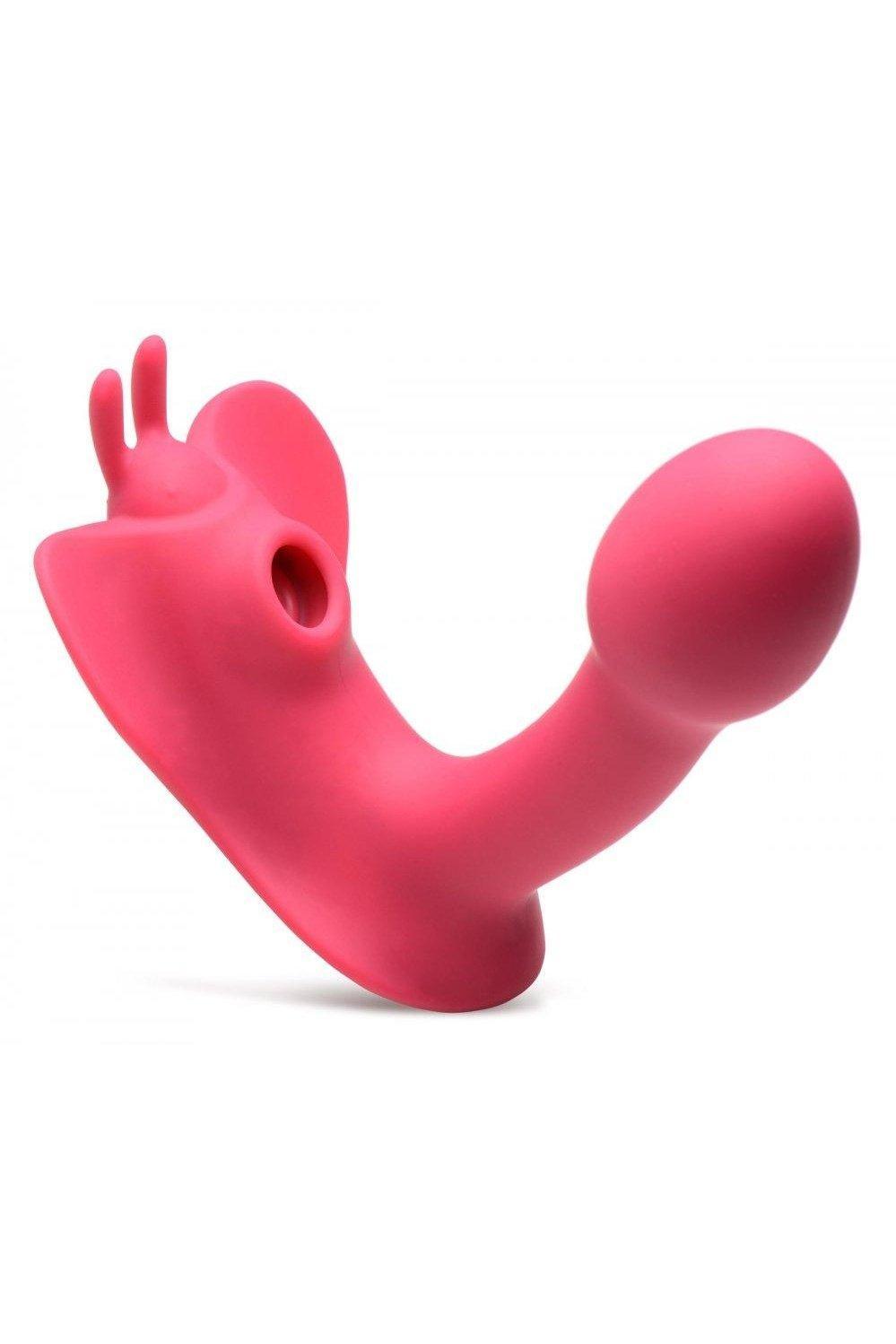 Butterfly Tease 10X Clitoral Suction Silicone Stimulator - Sex On the Go