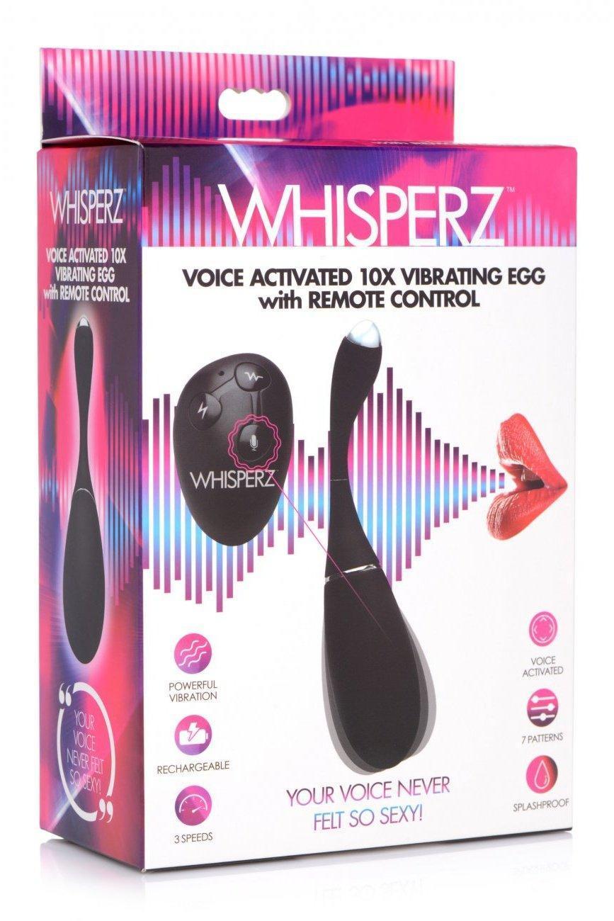 Voice Activated 10X Vibrating Egg with Remote Control - Sex On the Go