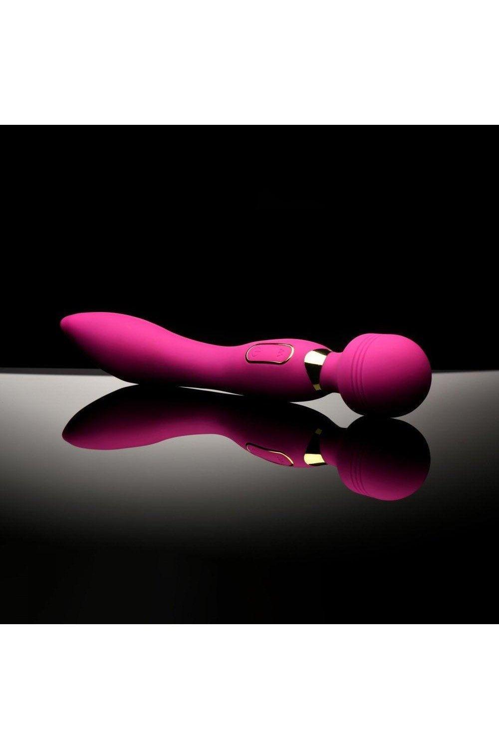 Ultra G-Stroke Come Hither Vibrating Silicone Wand - Sex On the Go