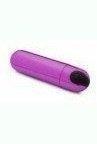 10X Rechargeable Vibrating Metallic Bullet - Purple - Sex On the Go