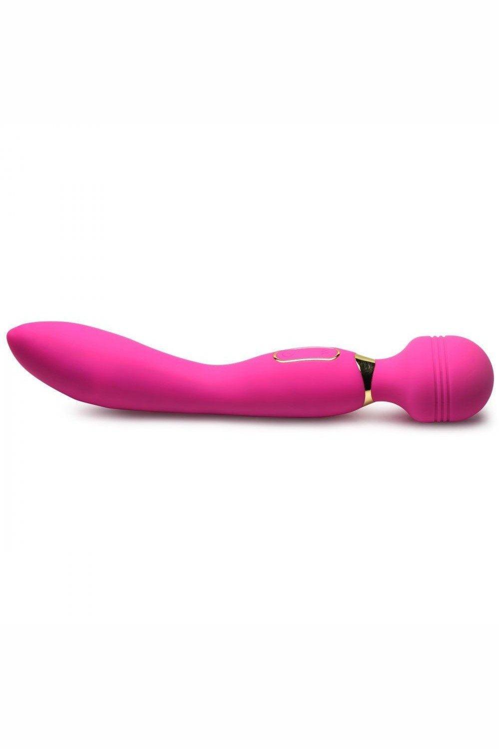 Ultra G-Stroke Come Hither Vibrating Silicone Wand - Sex On the Go