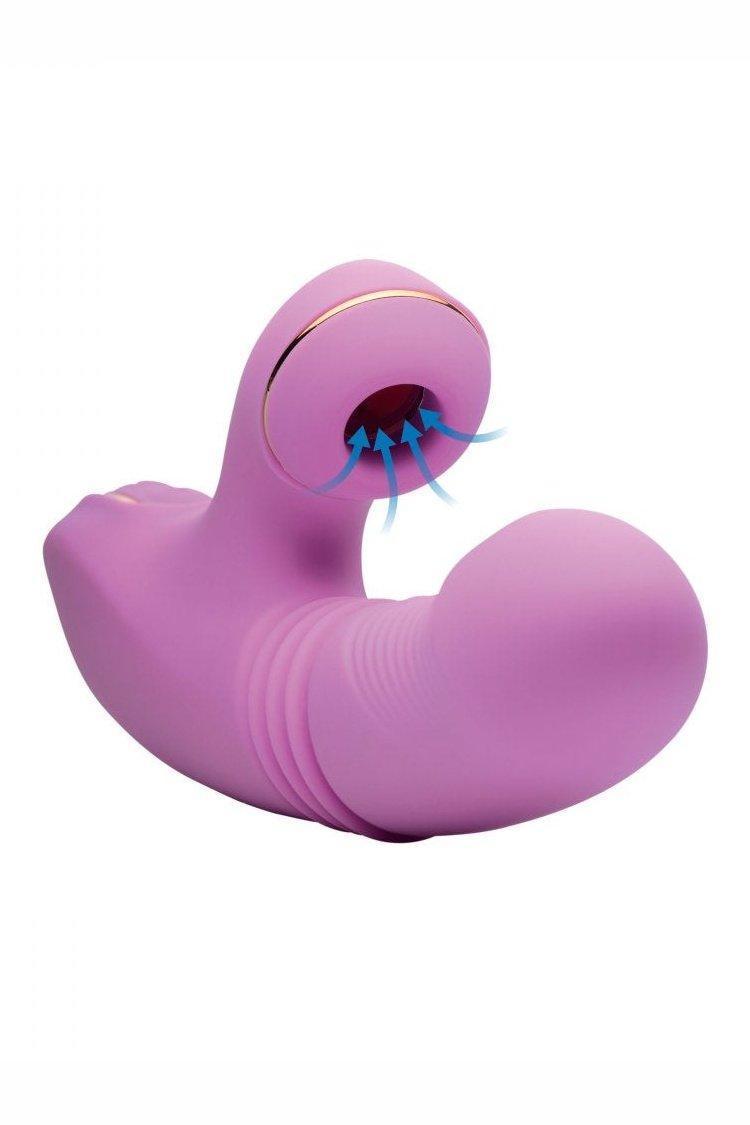 Shegasm Thrusting Suction Rabbit - Sex On the Go