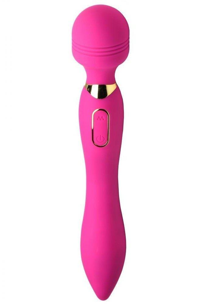 Ultra G-Stroke Come Hither Vibrating Silicone Wand - Sex On the Go