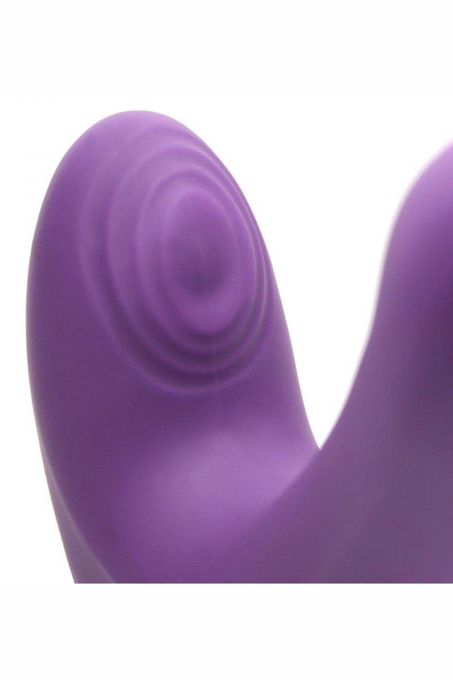 Finger-Pulse Silicone Pulsing Finger Vibrator - Sex On the Go
