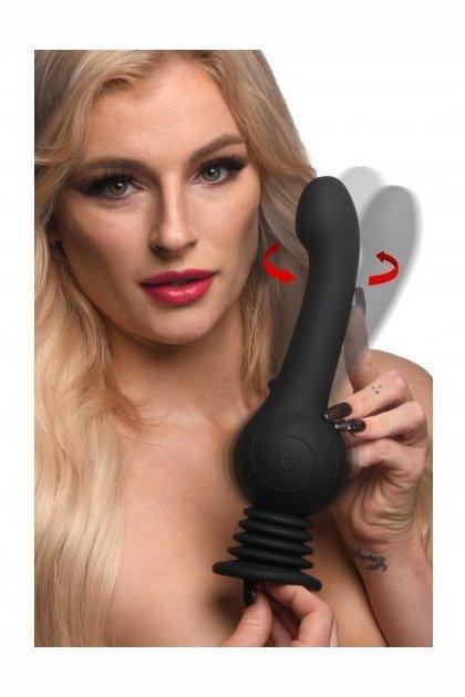 Sex Shaker Silicone Stimulator - Black or Purple - Sex On the Go