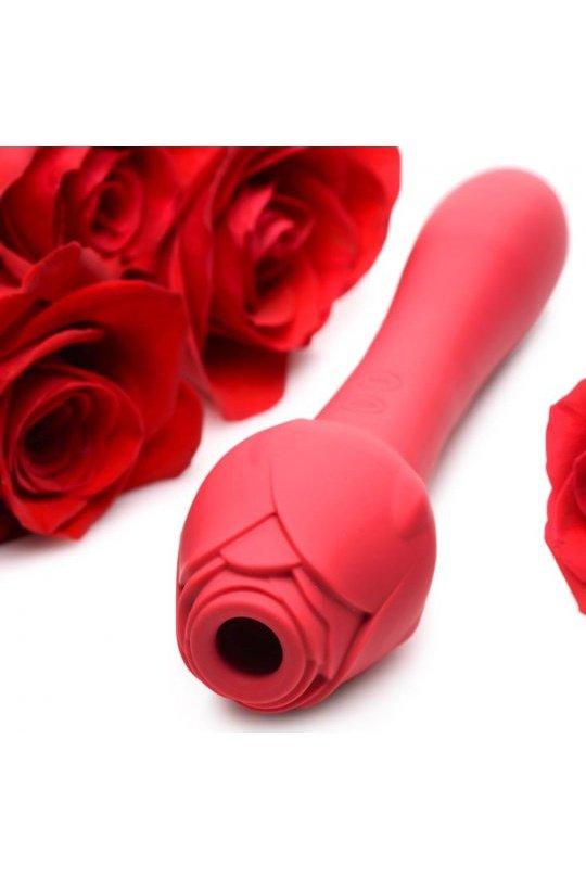 Bloomgasm Sweet Heart Rose Clit Suction Vibrator - Sex On the Go