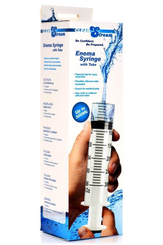 Enema Syringe with Tube - 300ml - Sex On the Go