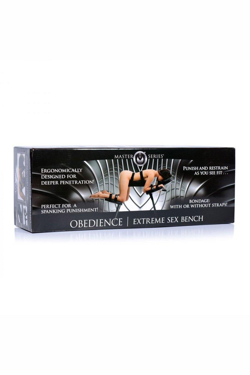 Obedience Extreme Sex Bench with Restraint Straps - Sex On the Go