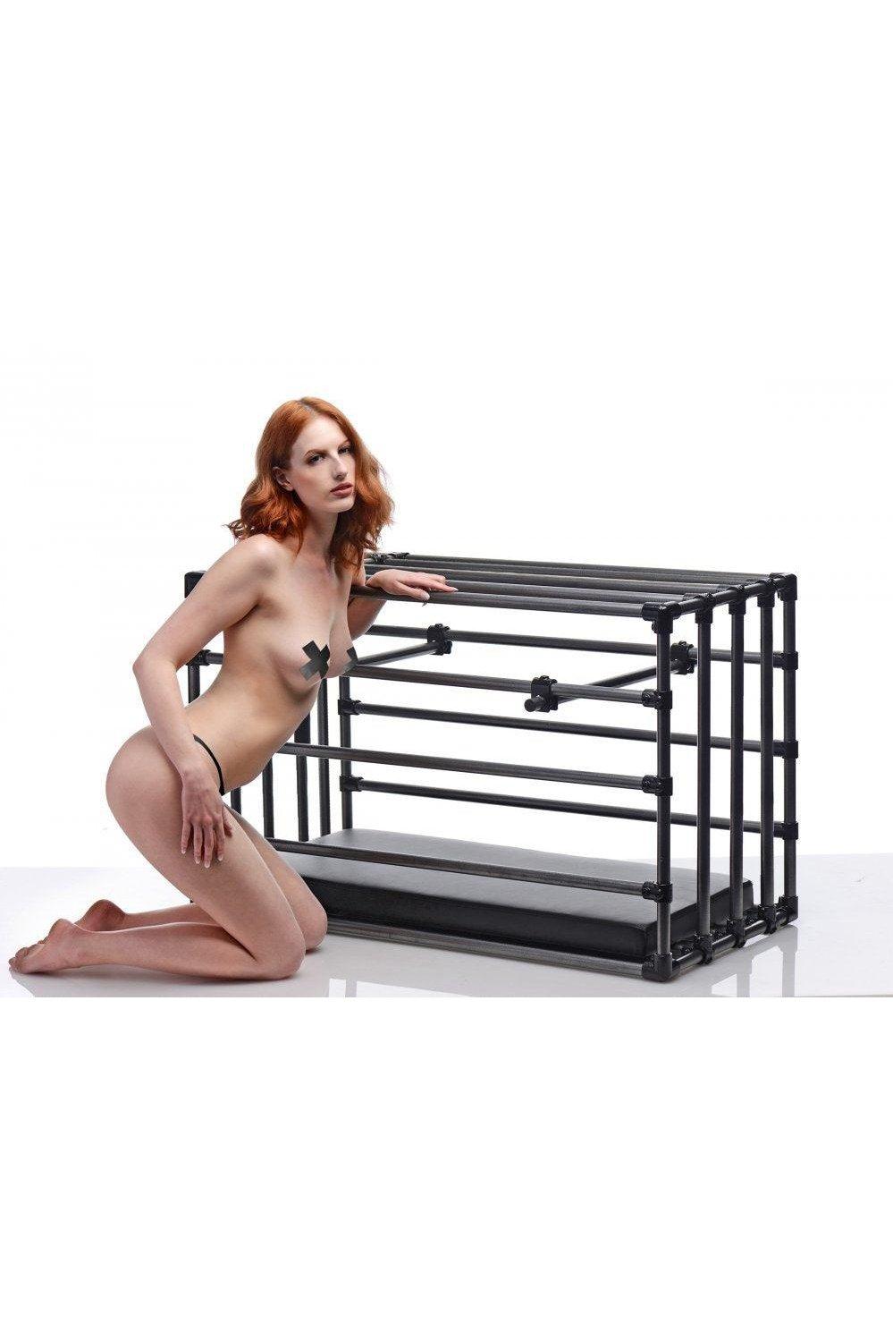 Kennel Adjustable Puppy Cage with Padded Board - Sex On the Go