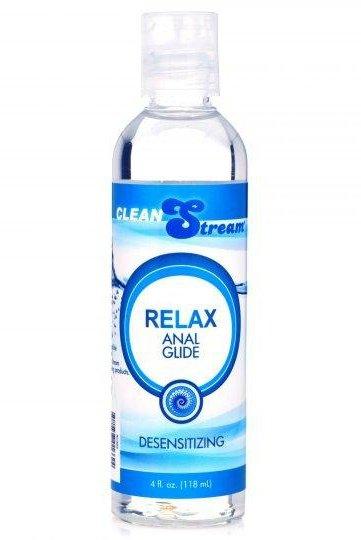 CleanStream Relax Desensitizing Anal Lube 4 oz - Sex On the Go