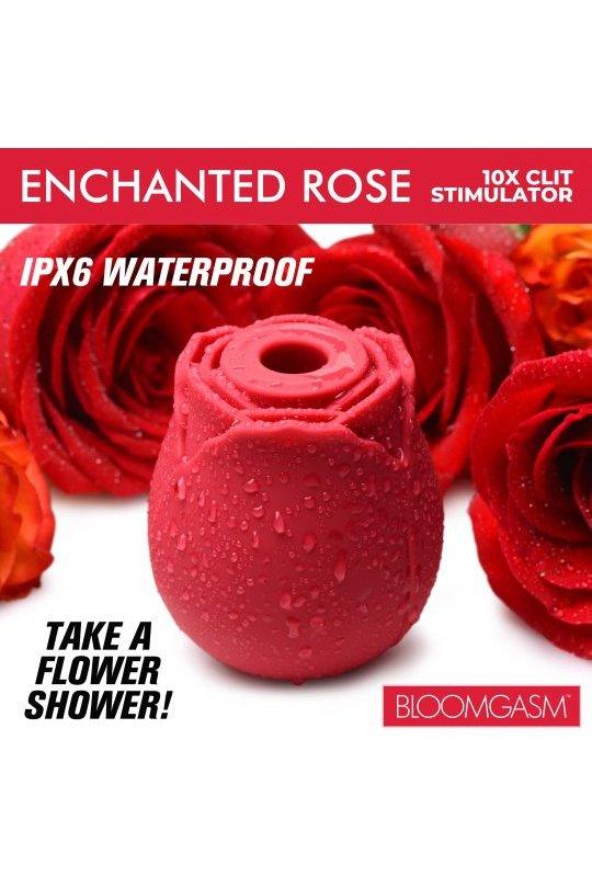 Enchanted Rose 10X Clit Stimulator - Sex On the Go