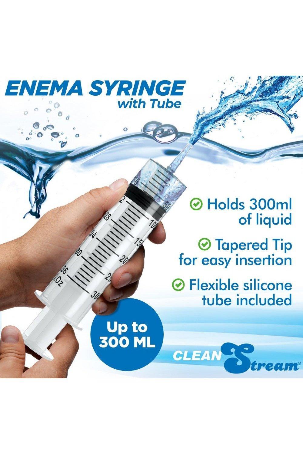 Enema Syringe with Tube - 300ml - Sex On the Go