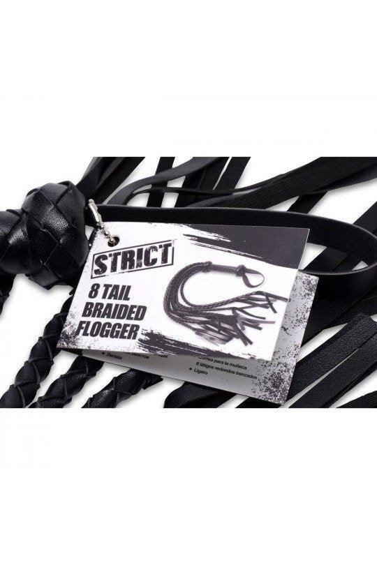 8 Tail Braided Flogger - Sex On the Go