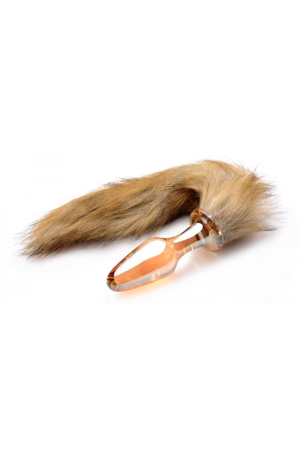 Fox Tail Glass Anal Plug - Sex On the Go