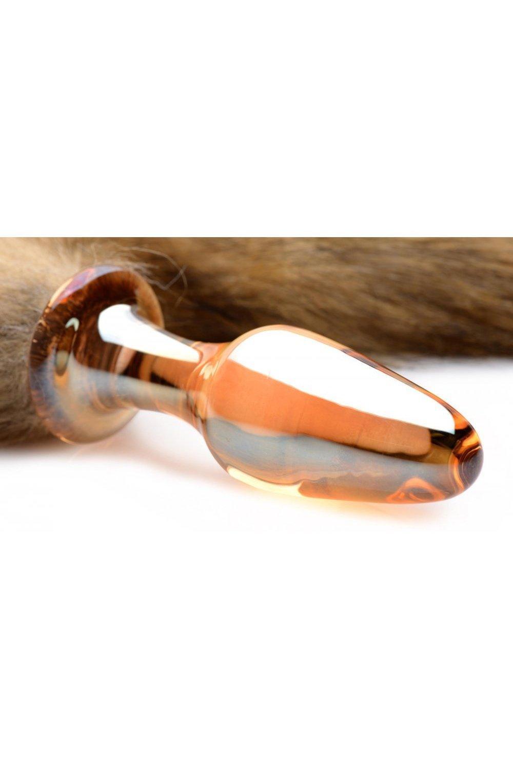 Fox Tail Glass Anal Plug - Sex On the Go