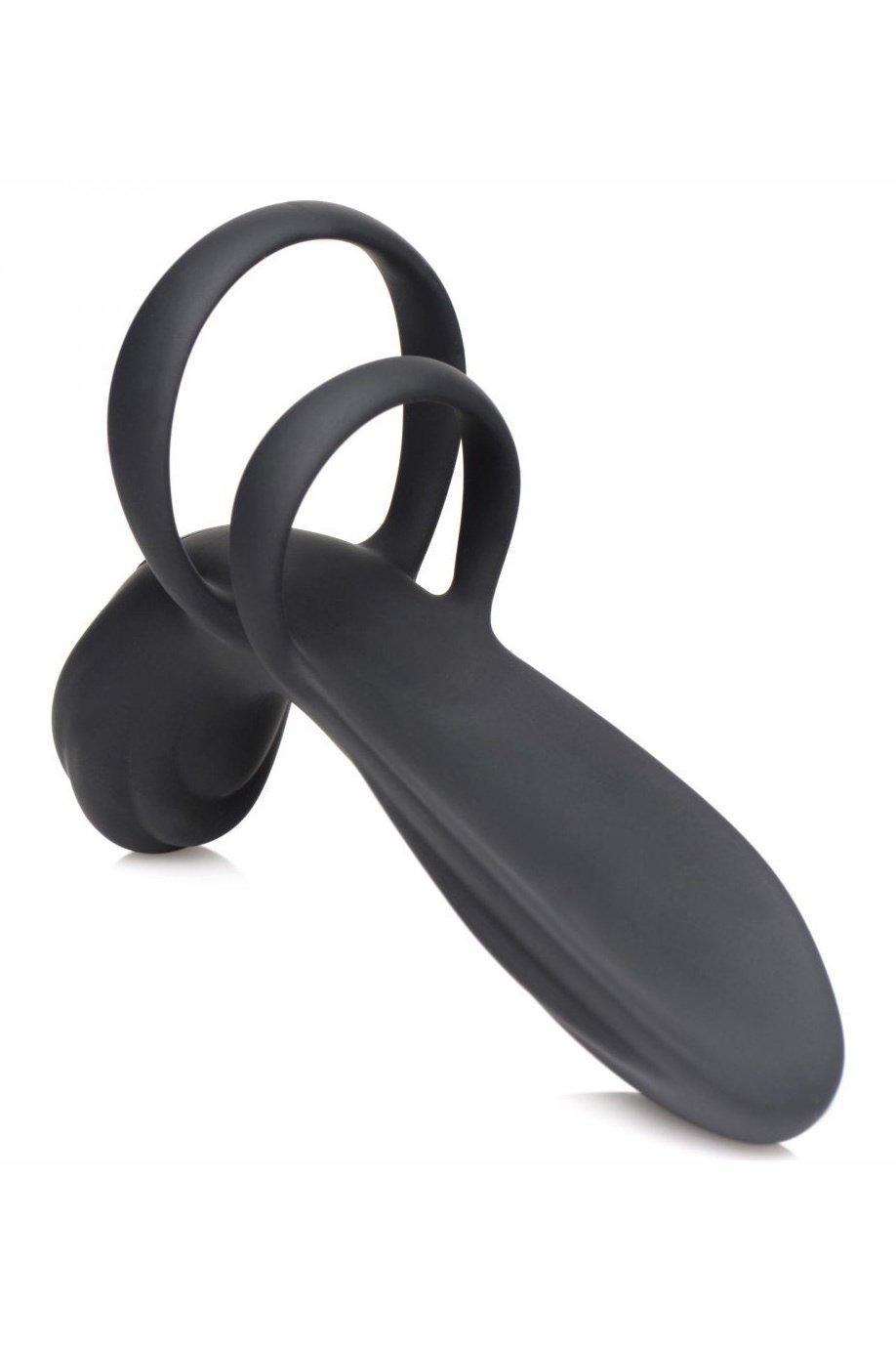 10X Silicone Vibrating Girth Enhancer with Remote Control - Sex On the Go