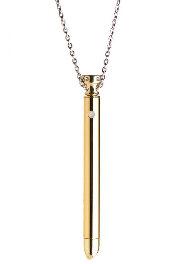 7X Vibrating Necklace - Silver, Rose Gold, Gold Sex on the Go
