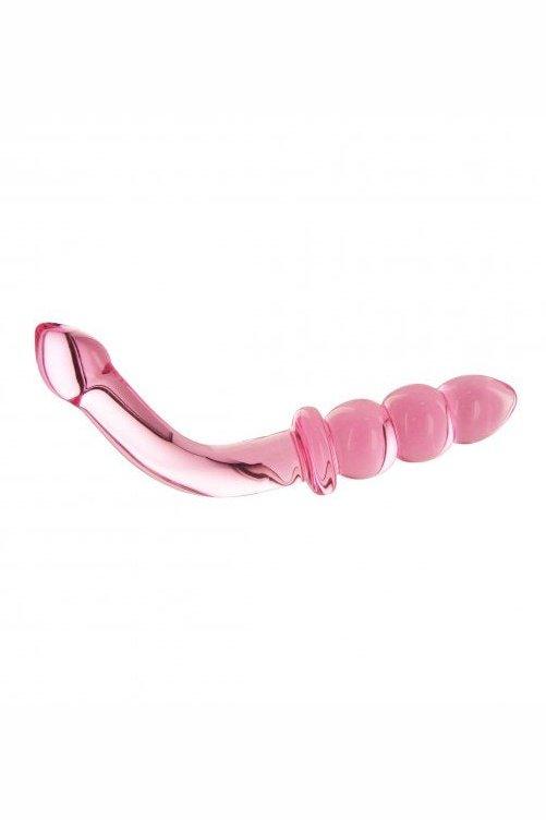Hamsa Glass Dildo - Pink - Sex On the Go