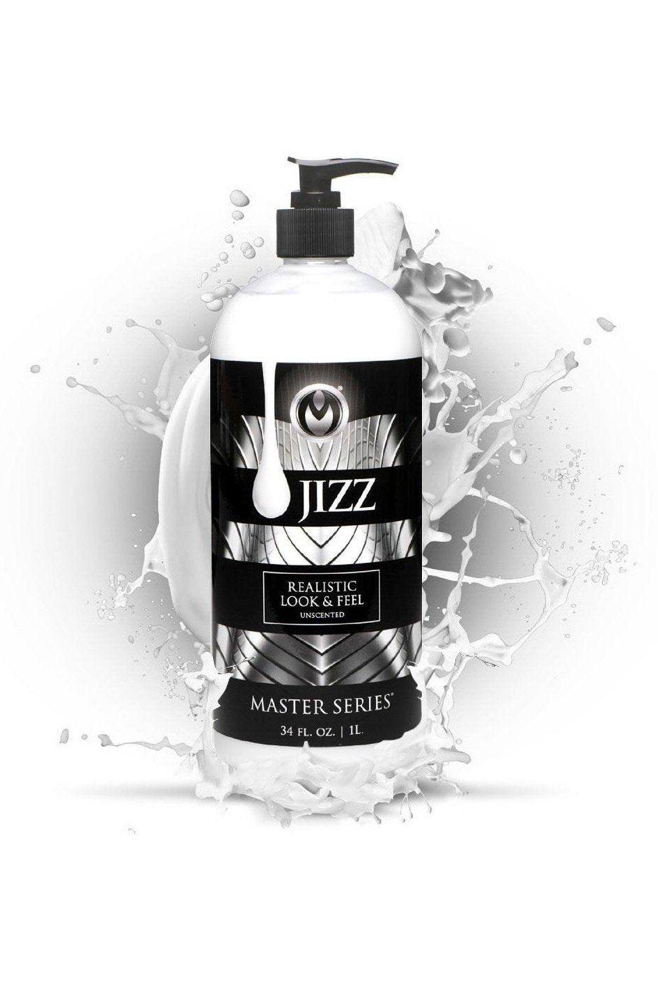 Jizz Unscented Water-Based Lube - 16oz or 34oz - Sex On the Go