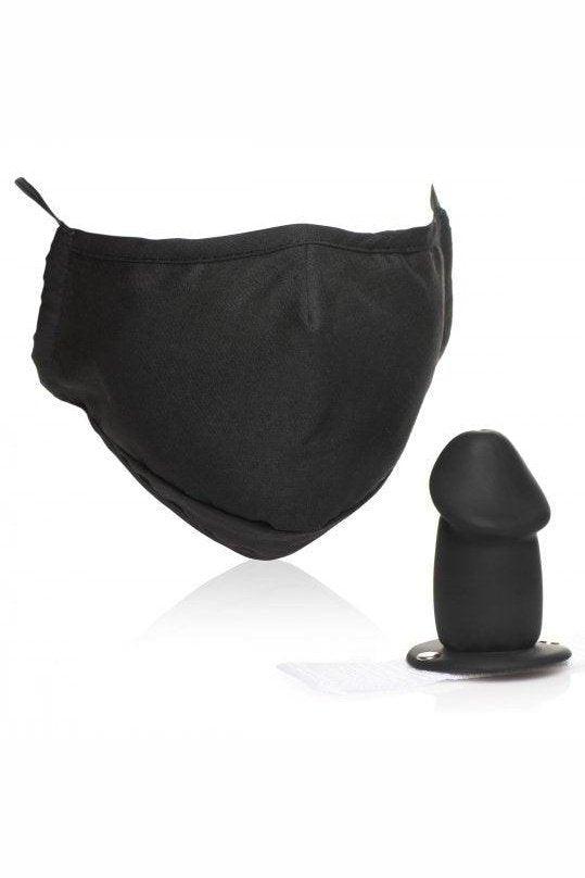 Mouth-Full Dildo Face Mask - Sex On the Go