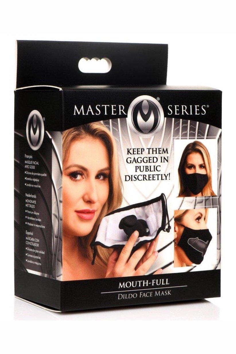 Mouth-Full Dildo Face Mask - Sex On the Go