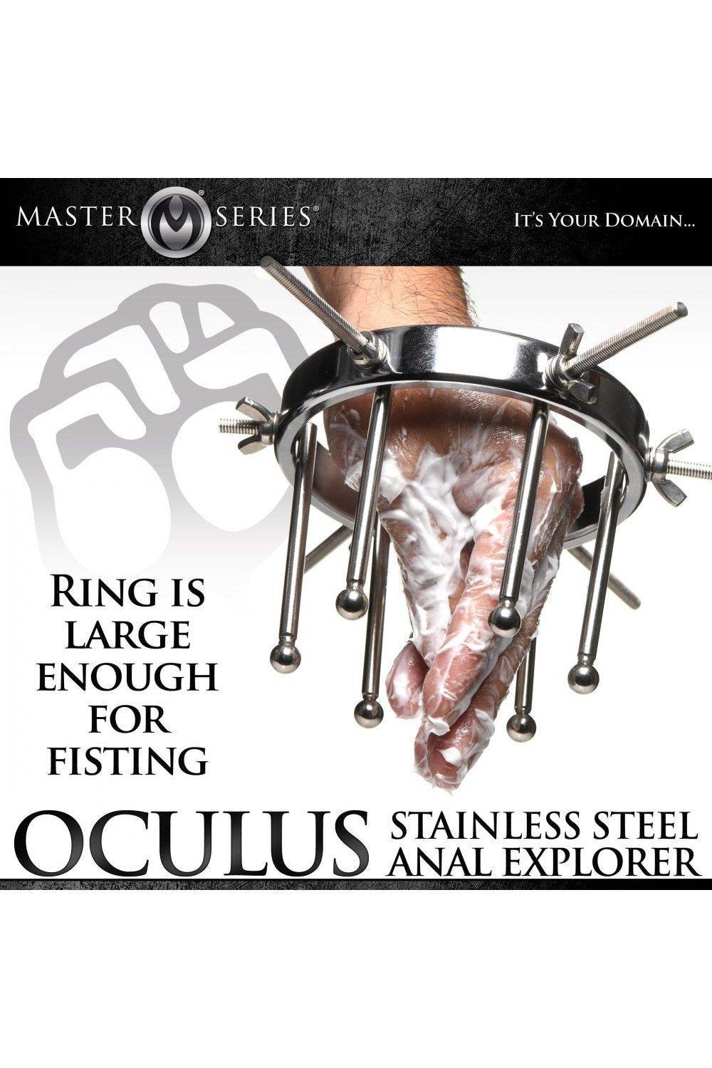 Oculus Stainless Steel Anal Explorer - Sex On the Go