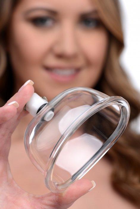 Small Vaginal 3.8 inch Pumping Cup Attachment - Sex On the Go