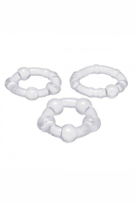 Clear Performance Erection Rings - Clear or Black - Sex On the Go