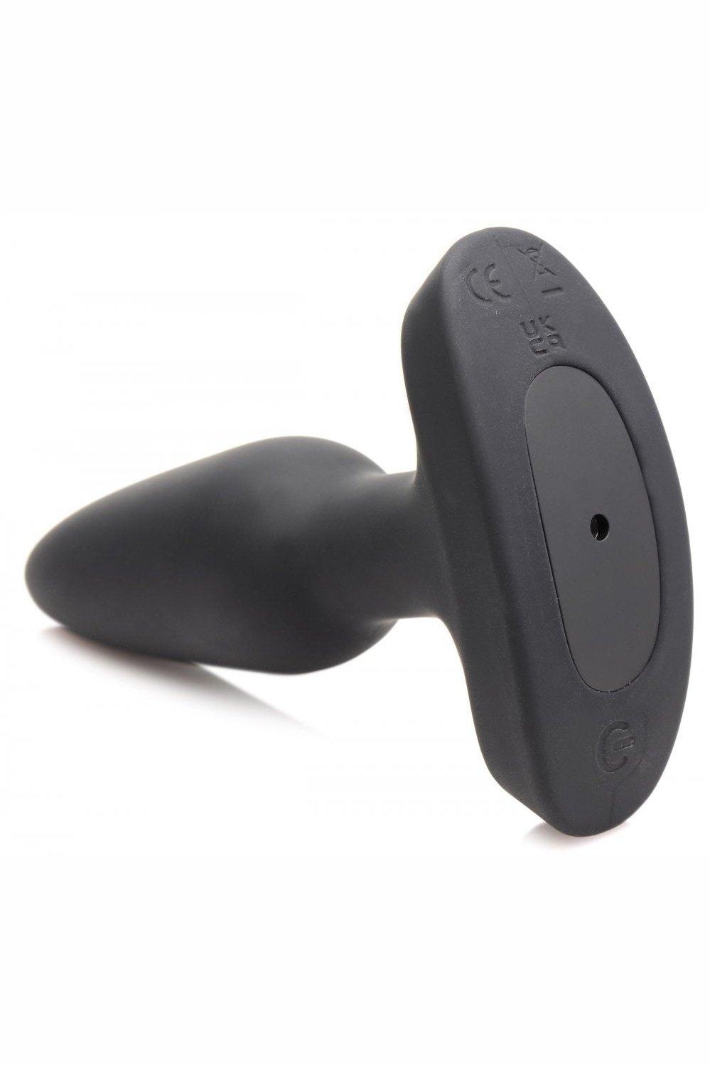 28X Laser Fuck Me Silicone Anal Plug with Remote Control - Small - Sex On the Go