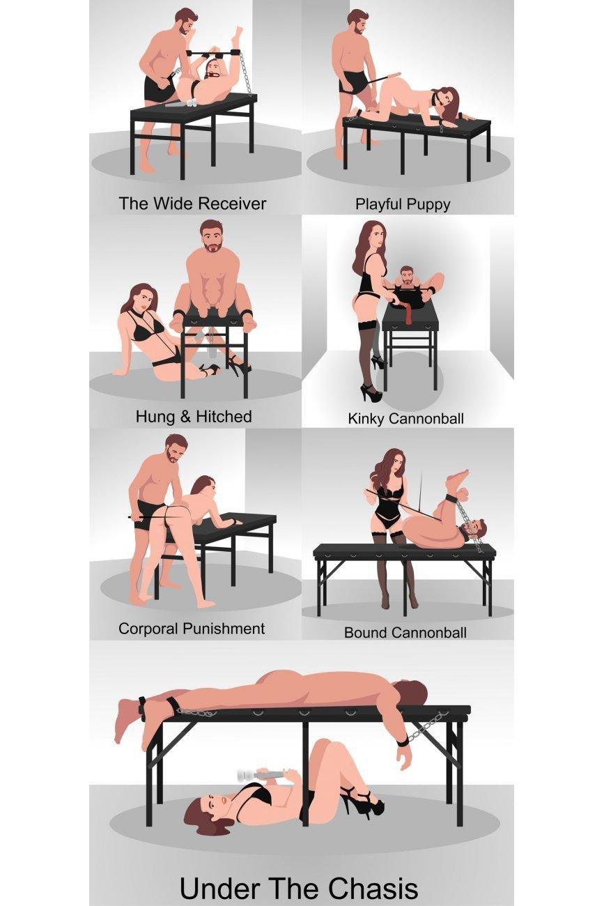 Extreme Bondage Table - Sex On the Go