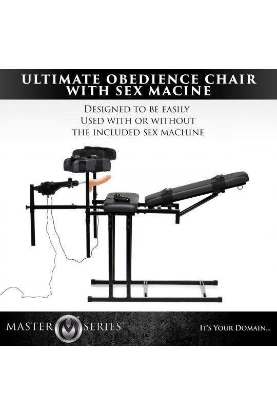 Ultimate Obedience Chair with Sex Machine - Sex On the Go