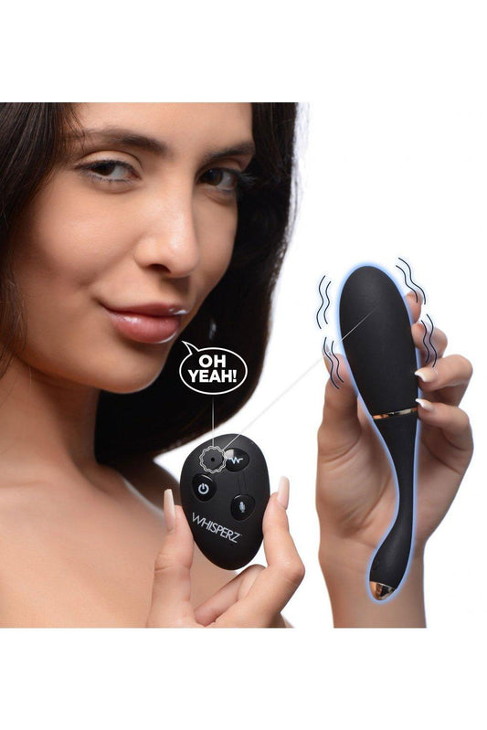 Voice Activated 10X Vibrating Egg with Remote Control - Sex On the Go
