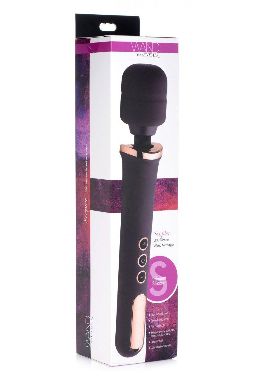 Scepter 50X Silicone Wand Massager - Sex On the Go