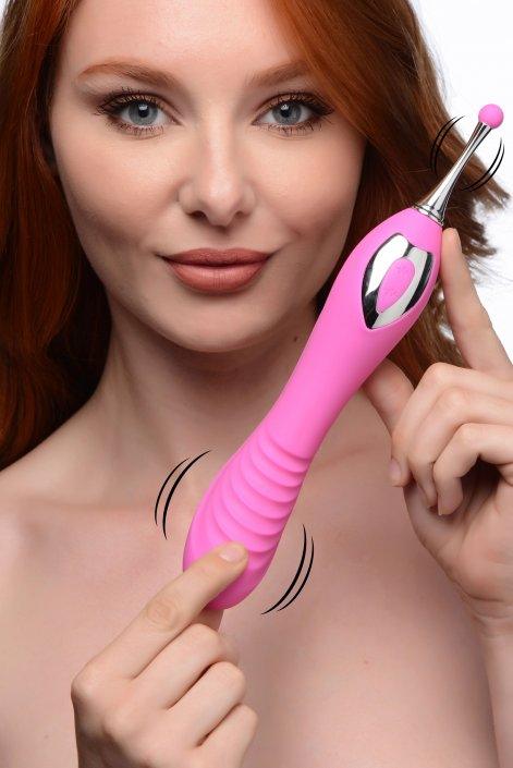 Power Zinger Dual-Ended Silicone Vibrator - Sex On the Go